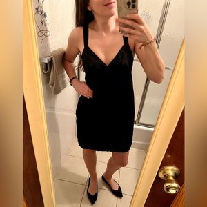 James Perse Linen/Cotton Dress with Adjustable Straps and Pockets!